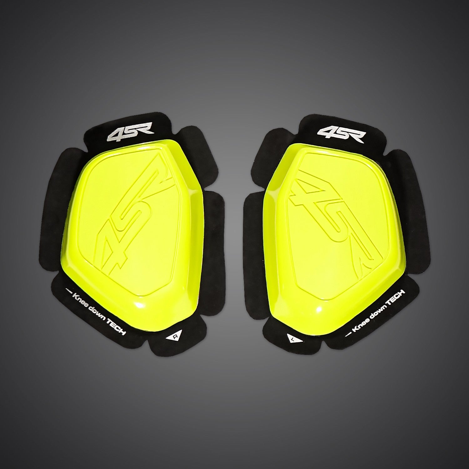 4sr motorcycle racing knee sliders fluo