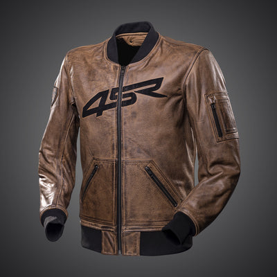 Bomber Jacket Brown Patina