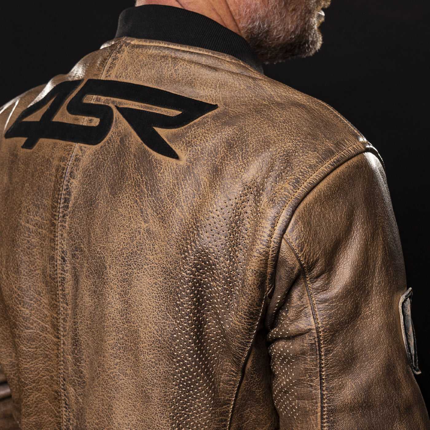 Bomber Jacket Brown Patina