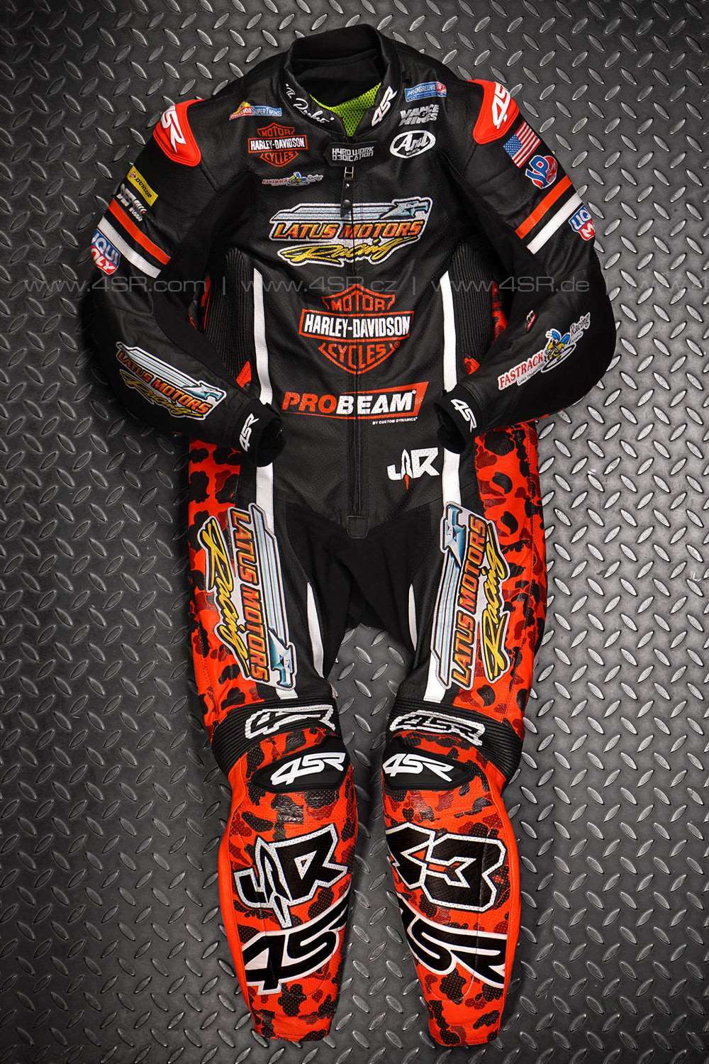 4SR Custom Made Performance Leather Racing Suit