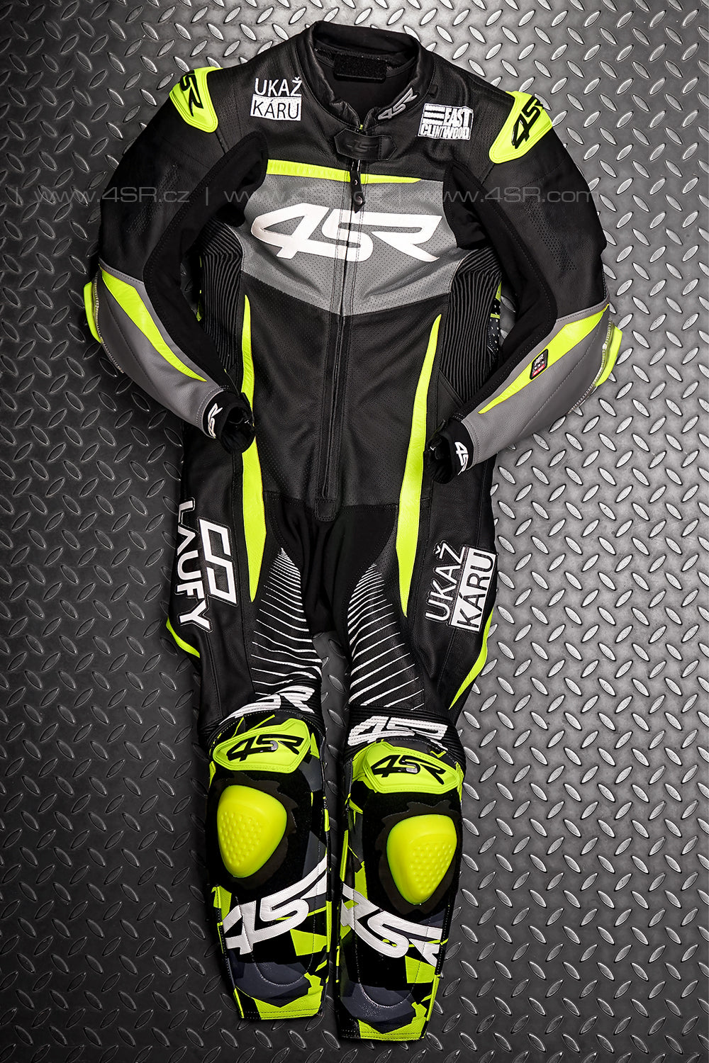 Offset Racing Suits 4SR Custom Made Performance Leather Racing Suit