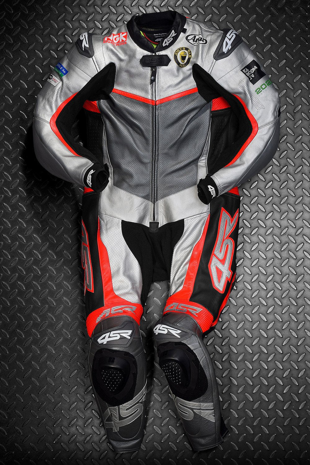 4SR Custom Made Performance Leather Racing Suit