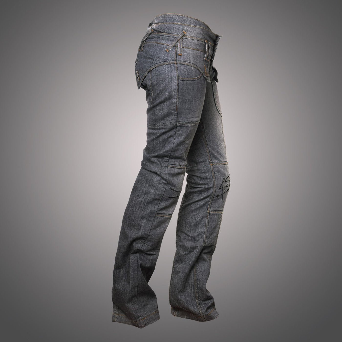 Jeans Lady Star Grey