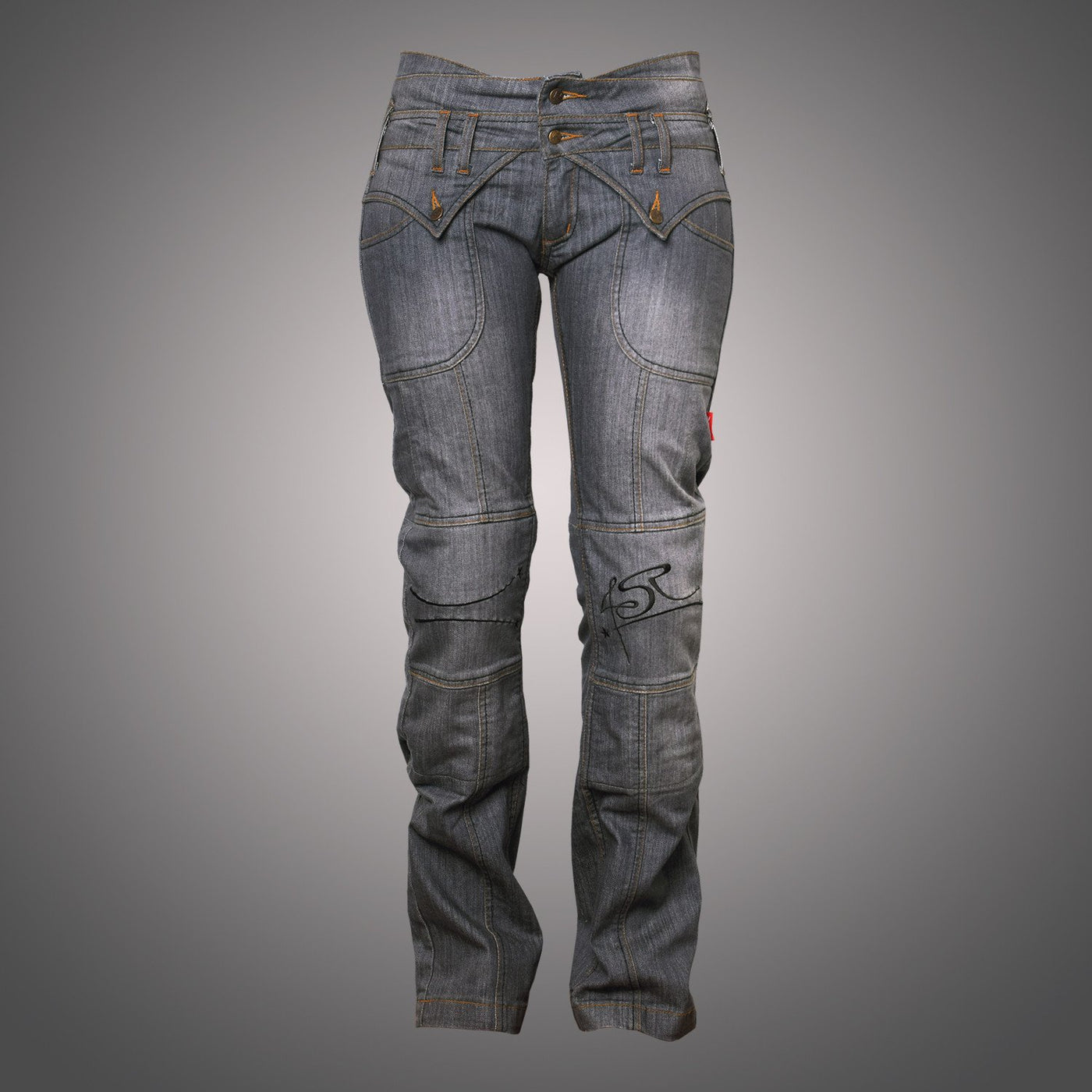 Jeans Lady Star Grey