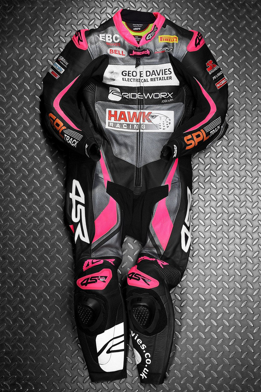 Custom motorbike leathers discount