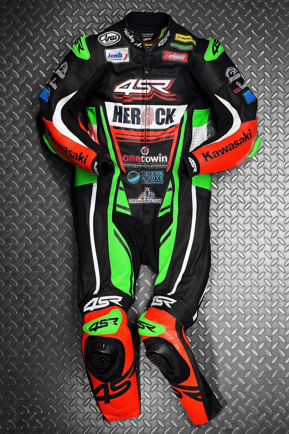 4SR Custom Made Performance Leather Racing Suit