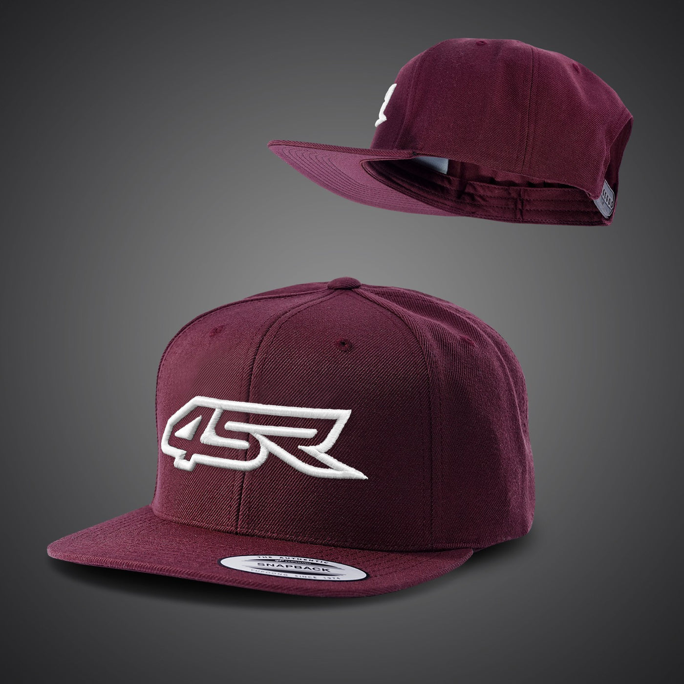 Bordeaux snapback